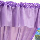 Cortina Infantil Ursinha 2m X 1,7m Deccoralle Lilás