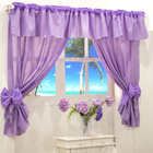 Cortina Infantil Ursinha 2m X 1,7m Deccoralle Lilás