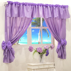 Cortina Infantil Ursinha 2m X 1,7m Deccoralle Lilás