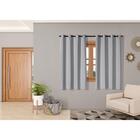 Cortina Isa Varão Tecido Oxford 2,80m X 1,60m - Cinza