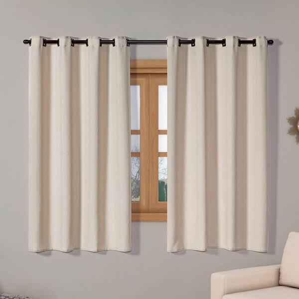 Cortina Isa Varão Tecido Oxford 2,80m X 1,60m P/ Janela - Ave