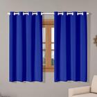 Cortina Isa Varão Tecido Oxford 2,80m X 1,60m P/ Janela - Azu