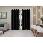 Cortina Isa Varão Tecido Oxford 2,80m X 2,30m P/ Porta Balcão