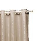 Cortina Jacquard 2 0 X 1 7m 100% Poliéster - Bege