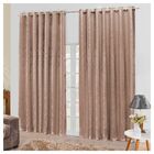 Cortina Jacquard 3 0 X 2 7m 100% Poliéster - Bege