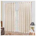 Cortina Jacquard 3 0 X 2 7m 100% Poliéster - Palha