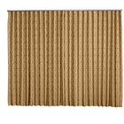 Cortina Jacquard  4,00x2,50 Para Trilho Suíço Dourado
