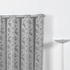 Cortina Jacquard Rafaela 2,80m X 2,30m Cinza