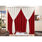 Cortina Jéssica Para Varão Microfibra E Voal 4,00m X 2,80m Pa