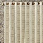 Cortina Jordana Tecido Microfibra E Voal Fitado 2,00m X 1,70m