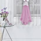 Cortina Juvenil Rosa Menina Para Varão Simples 2m X 1,70m