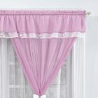 Cortina Juvenil Rosa Menina Para Varão Simples 2m X 1,70m