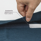 Cortina Kalpe Algodão Azul 2,80x2,0m 1 Folha Inspire