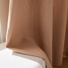 Cortina Kalpe Algodão Bege 2,80x1,40m Inspire