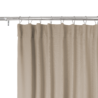 Cortina Kalpe Algodão Bege 2,80x2,0m Inspire