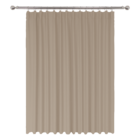 Cortina Kalpe Algodão Bege 2,80x2,0m Inspire