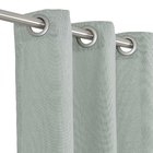 Cortina Kazzan Cinza 2,60x1,70m 2 Folhas Beca Decor