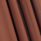 Cortina Kazzan Marrom 2,60x2,30m 2 Folhas Beca Decor