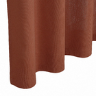 Cortina Kazzan Marrom 2,60x2,30m 2 Folhas Beca Decor