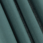 Cortina Kazzan Verde 2,60x1,70m 2 Folhas Beca Decor