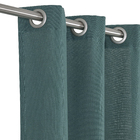 Cortina Kazzan Verde 2,60x1,70m 2 Folhas Beca Decor