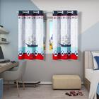 Cortina Kids Infantil Varão Tecido Oxford 2,00m X 1,30m - Bar