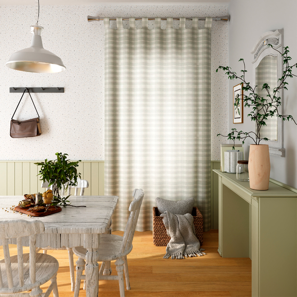 Cortina Kilettery Inspire Varão 1 Folha 1,4x2,8m Verde