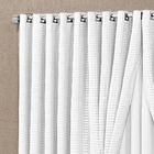 Cortina Kyara 4 Metros Sala Quarto Para Varão - Branca