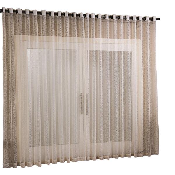 Cortina Lace 2 80 Metros X 1 70m Renda Cozinha Sala Janela -