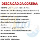 Cortina Lace 8 Metros X2 80m Renda Cozinha Sala Janela Porta