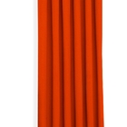 Cortina Laranja Oxford Uma Folha 150x250 Sala/quarto Fabritex