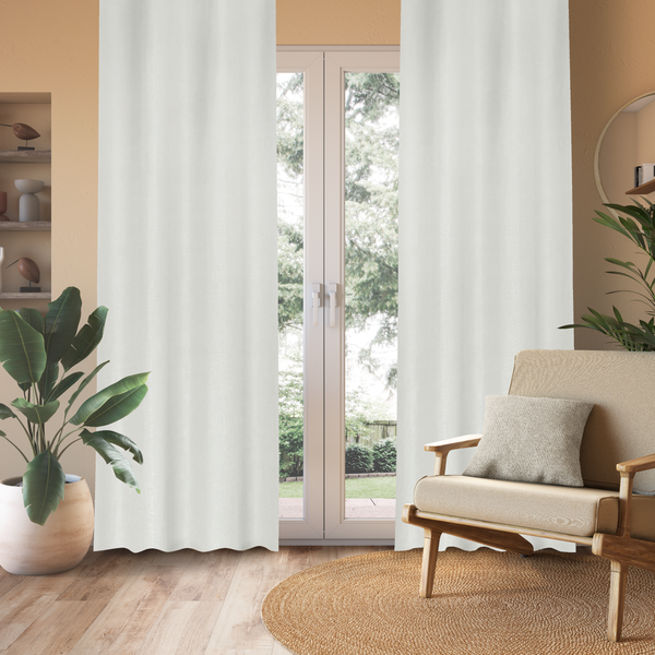 Cortina Lenaya Linho Branco 2,80x1,40m Inspire