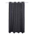 Cortina Lidia Corta Luz 1,40x2,80m Cinza Inspire