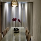 Cortina Linho Com Forro 10 Metros De Tecido X 2,70 De Altura