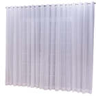 Cortina Linho Tecido 2,80x2,30 Para Varão Simples Branco