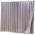 Cortina Linho Tecido 5,00x2,50 Para Varão Simples Branco