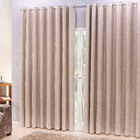 Cortina Linho Tecido 6,00x2,80 Para Varão Simples Avelã