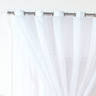 Cortina Lisa Branca Elizabeth Para Quarto Ou Sala 4m X 2,8m D