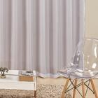 Cortina Lisa De Varão Bege 3m X 2,50m Para Sala Ou Quarto