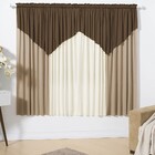 Cortina Lisboa Casa Dona 300x280 Cm Tabaco