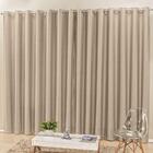Cortina Madri Para Trilho Comum Tecido Semi Blackout 3,00m X
