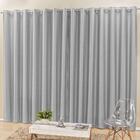 Cortina Madri Para Trilho Comum Tecido Semi Blackout 4,00m X