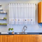 Cortina Madrid 2,0x1,20m - Interlar Estampa:amiga Galinha