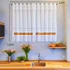 Cortina Madrid 2,0x1,20m - Interlar Estampa:girassol