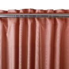 Cortina Mahe Trilho Cobre 2,80x2,00m 1 Folha Inspire