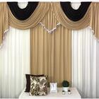 Cortina Mayara Varão Duplo Malha E Franja 3,00m X 2,60m - Ave