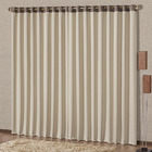 Cortina Medyna 2 Mts Sala Quarto Blackout Para Varão - Palha-