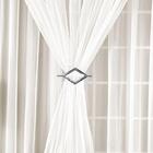 Cortina Mel Para Trilho Suisso Max Tecido Voal 2,00m X 1,70m