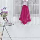 Cortina Menina Para Quarto Infantil Pink / Branca Varão Simpl