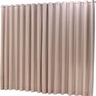 Cortina Microfibra Com Linho 2,80x2,30 Para Varão Duplo Avelã